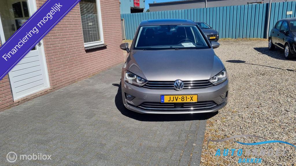 Volkswagen Golf Sportsvan 110 pk 1.2 TSI Highline ,glazen pa, Stof, Gebruikt, Golf Sportsvan, Bedrijf