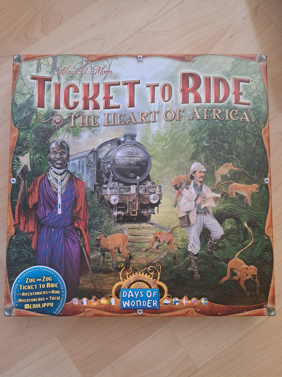 Ticket to Ride The Heart Of Africa, Ophalen of Verzenden, Nieuw