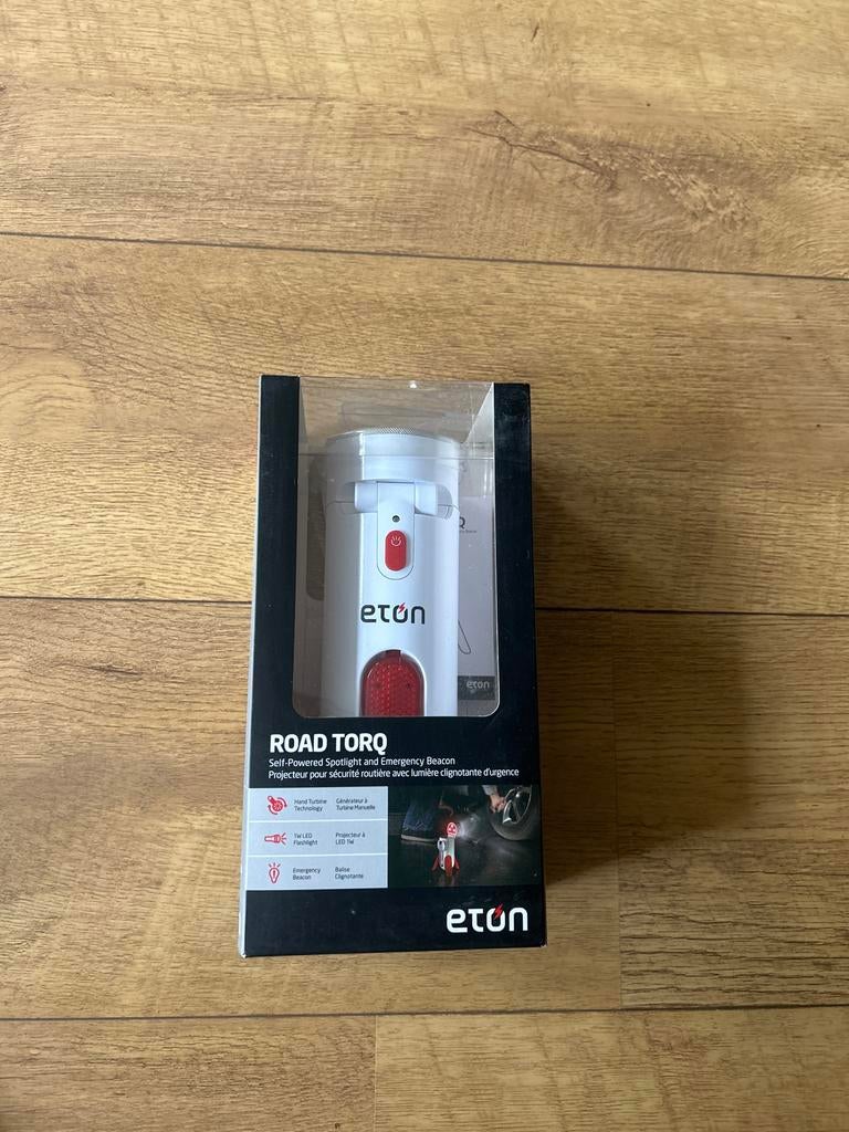 Eton Road Torq: Zelfaangedreven Spotlight & Noodbaken, Ophalen of Verzenden, Nieuw