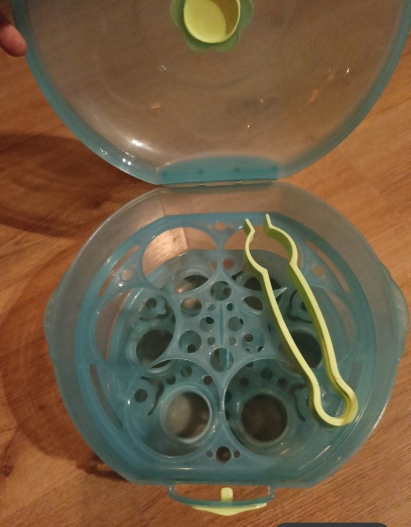 Baby flessen uitkoker, Ophalen, Zo goed als nieuw, Sterilisator