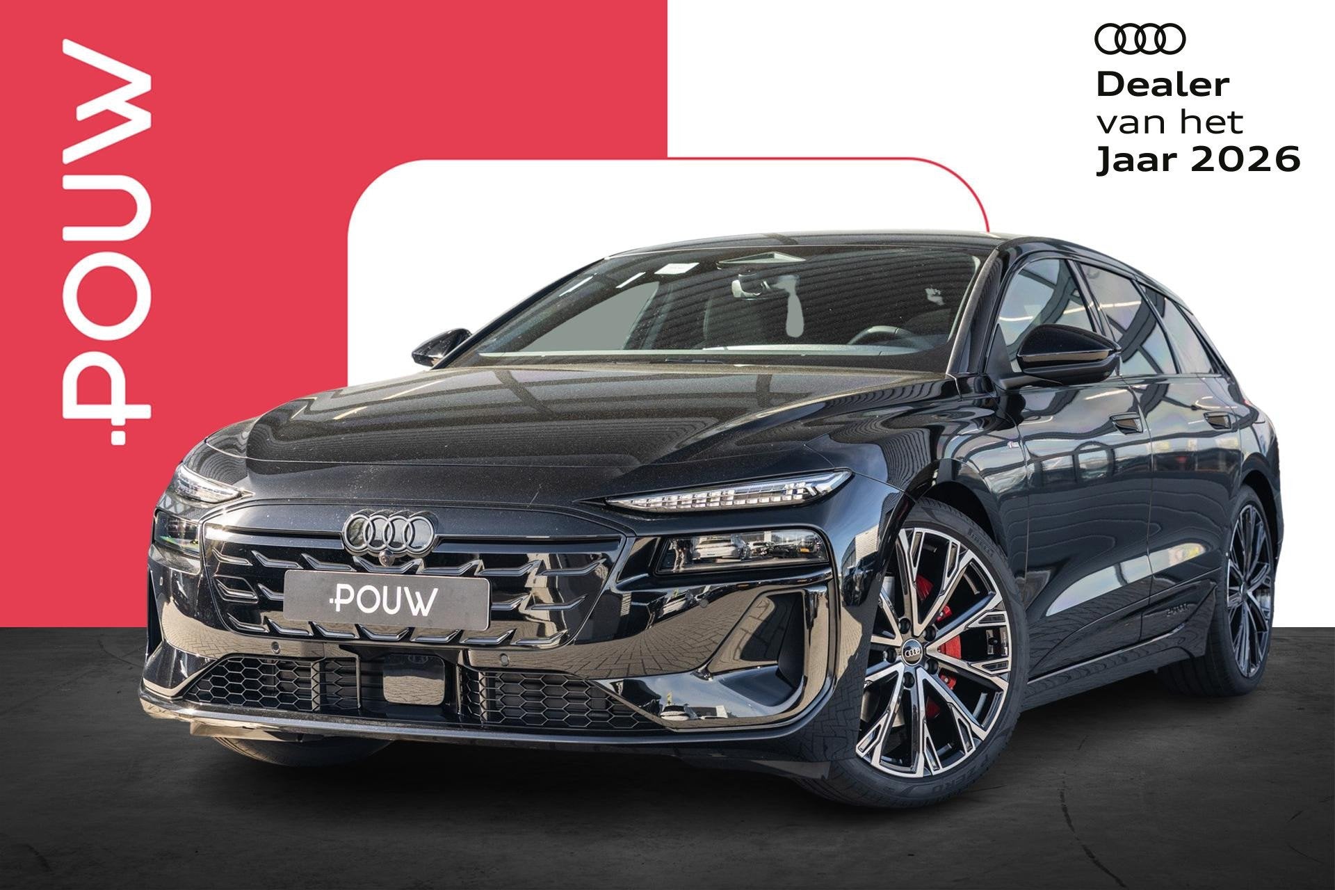 Audi A6 Avant e-tron 367pk S Edition 100 kWh | 21" Velgen |, Auto's, Audi, Automaat, 12 maanden, Achterwielaandrijving, Parkeercamera