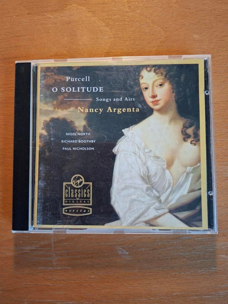 Purcell - O Solitude - Nancy Argenta CD, Ophalen of Verzenden