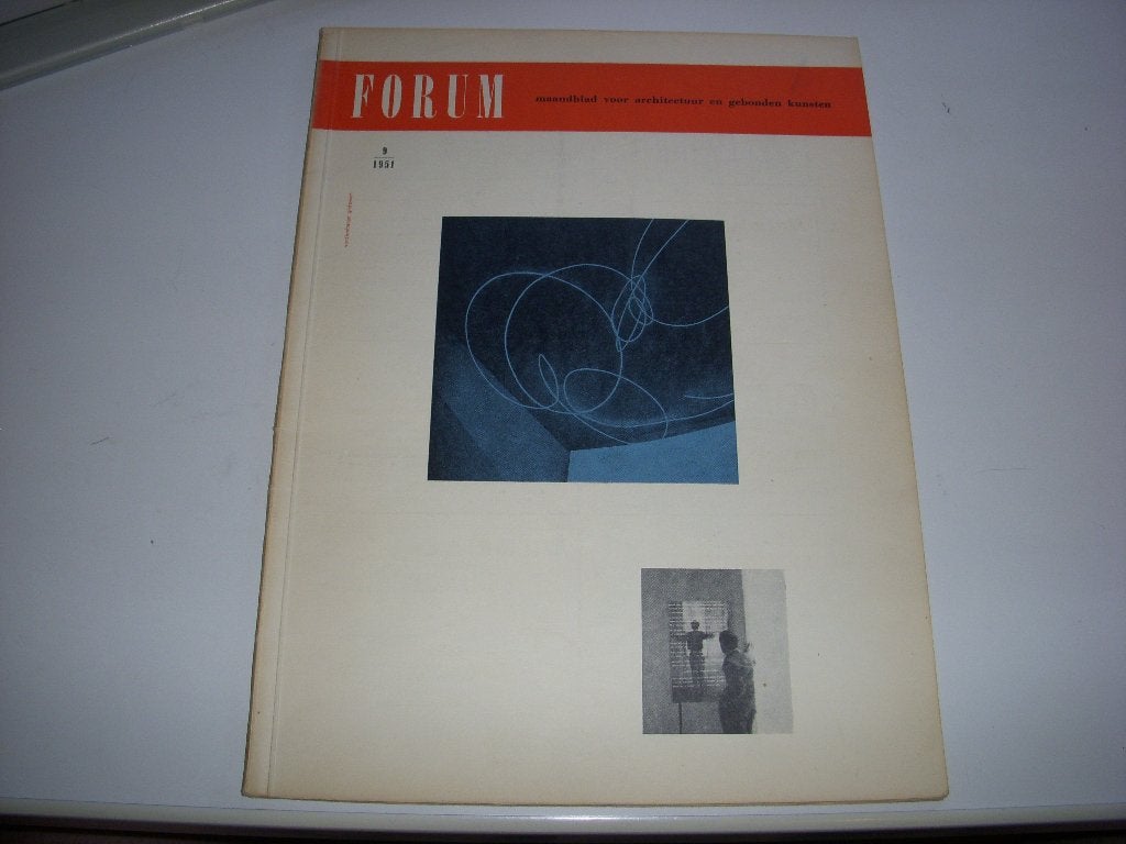 FORUM maandblad voor architectuur en gebonden kunsten 1951, Gelezen, Ophalen of Verzenden, FORUM, Architectuur algemeen