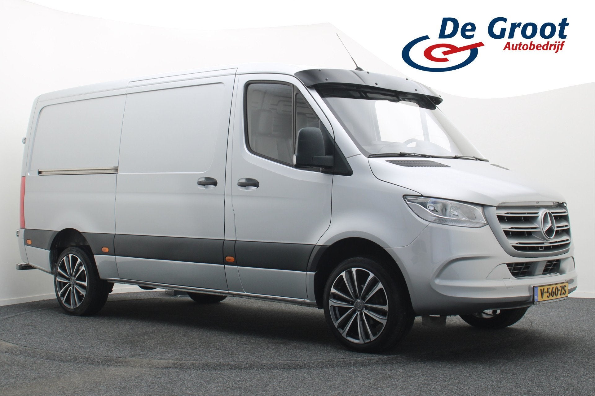 Mercedes-Benz Sprinter 314 CDI L2H1 3-Zits, Leer, Zonneklep,, Achterwielaandrijving, Gebruikt, 2162 kg, 2800 kg