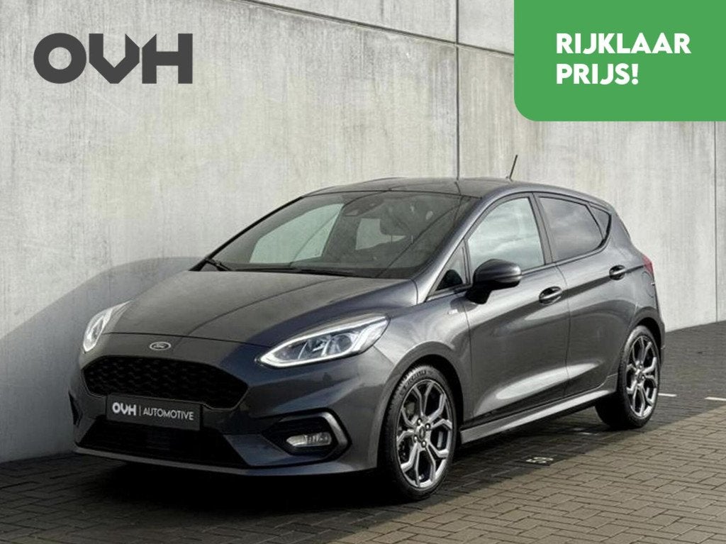 Ford Fiesta ST-Line 1.0 mild hybrid | CarPlay | Keyless, Voorwielaandrijving, Gebruikt, Handgeschakeld, Zilver of Grijs