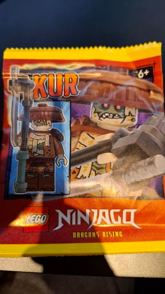 Kur ninjago lego paperbag, Ophalen of Verzenden, Zo goed als nieuw