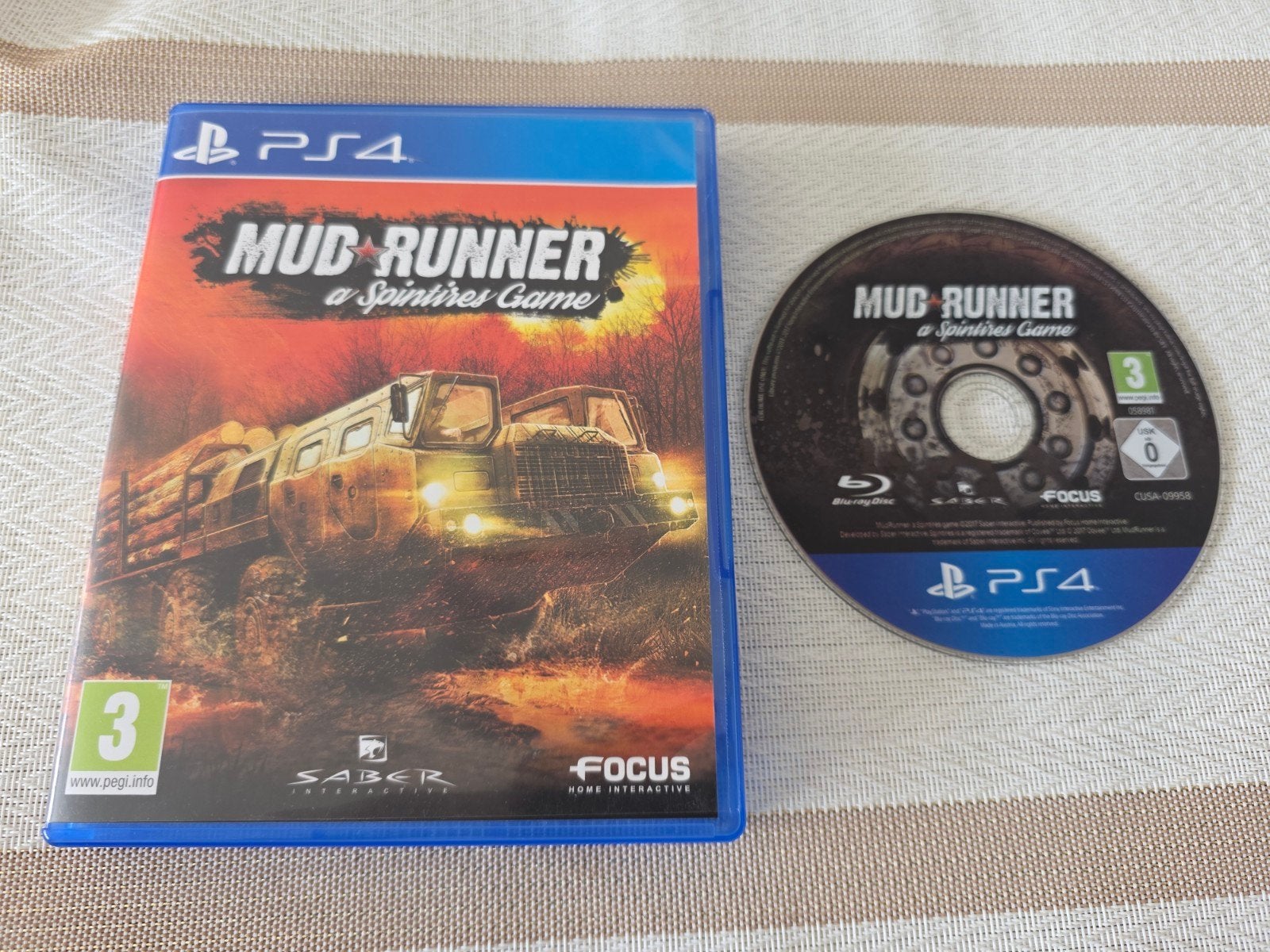 MudRunner - A Spintires Game (PS4), Online, 1 speler, Ophalen of Verzenden, Zo goed als nieuw