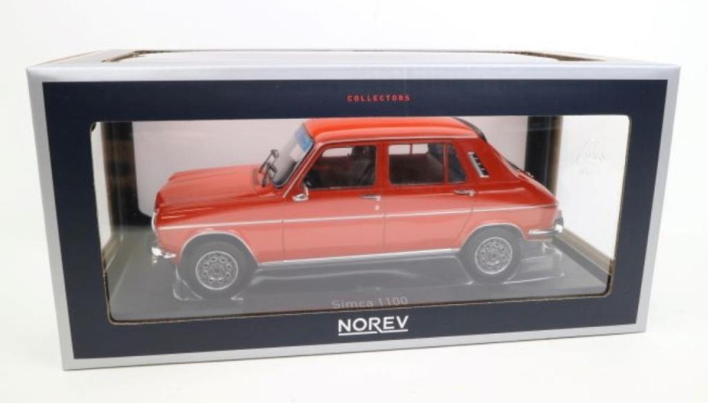 Simca 1100 TI 1974 Sumatra Rood schaal 1/18 NOREV ref 185755, Verzenden, Nieuw, Auto, Norev
