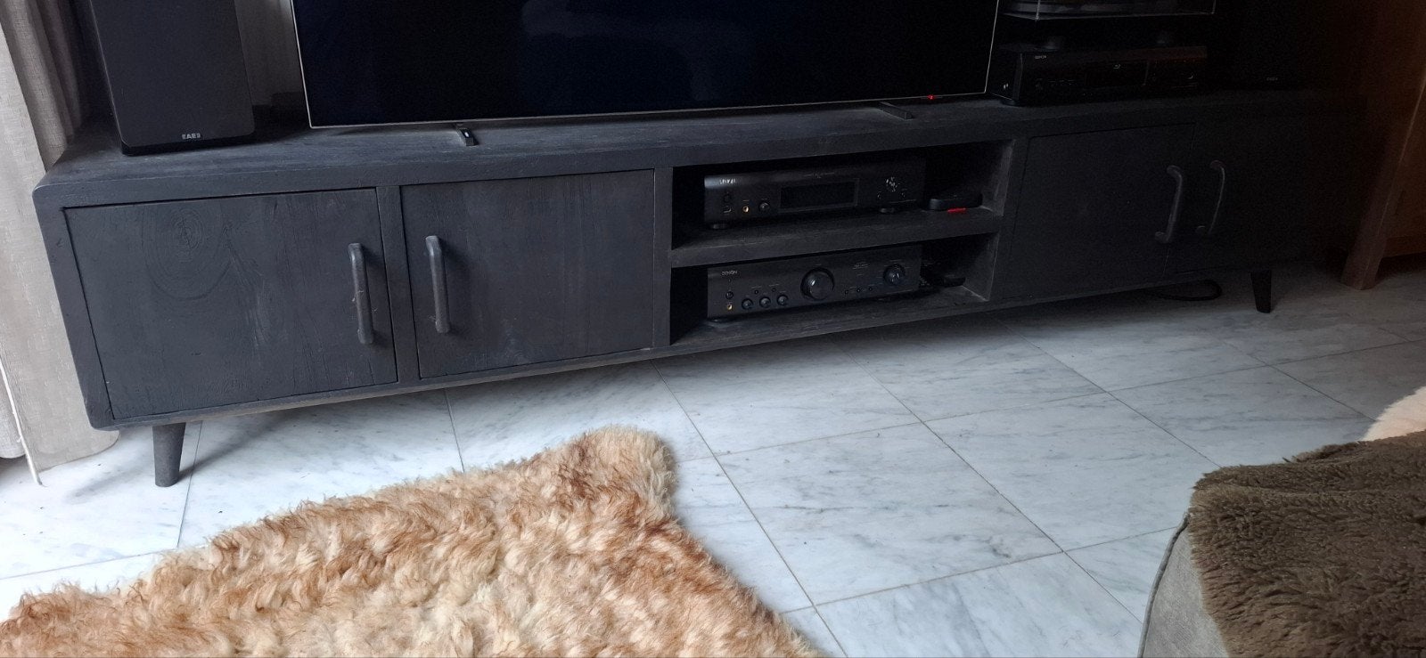 tv meubel 240 cm lang, Ophalen, Diverse, 200 cm of meer, Minder dan 100 cm