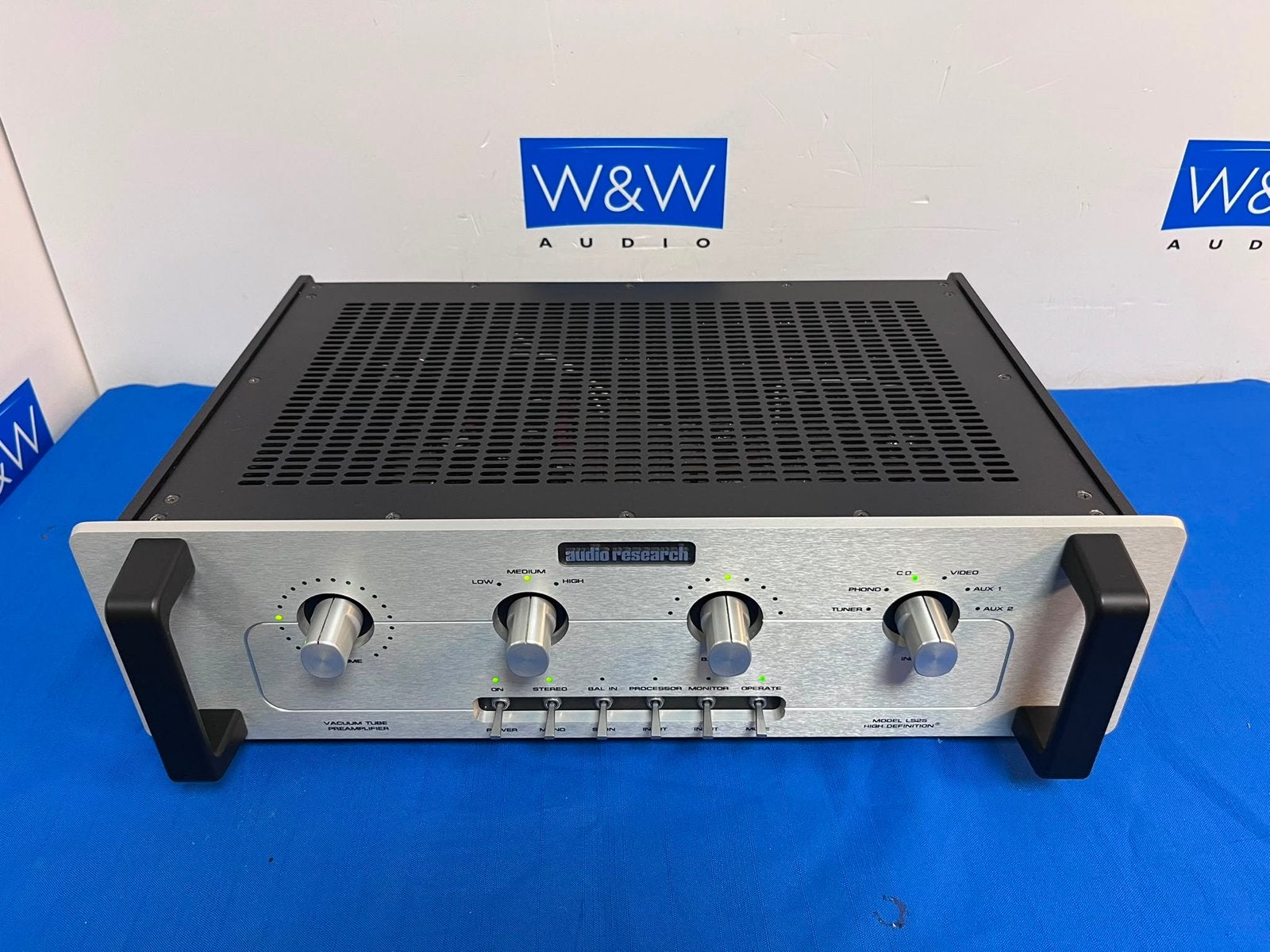 Audio Research LS25 MkII Voorversterker - Topstaat, Audio, Tv en Foto, Versterkers en Receivers, Overige merken, Gebruikt, ., Ophalen of Verzenden