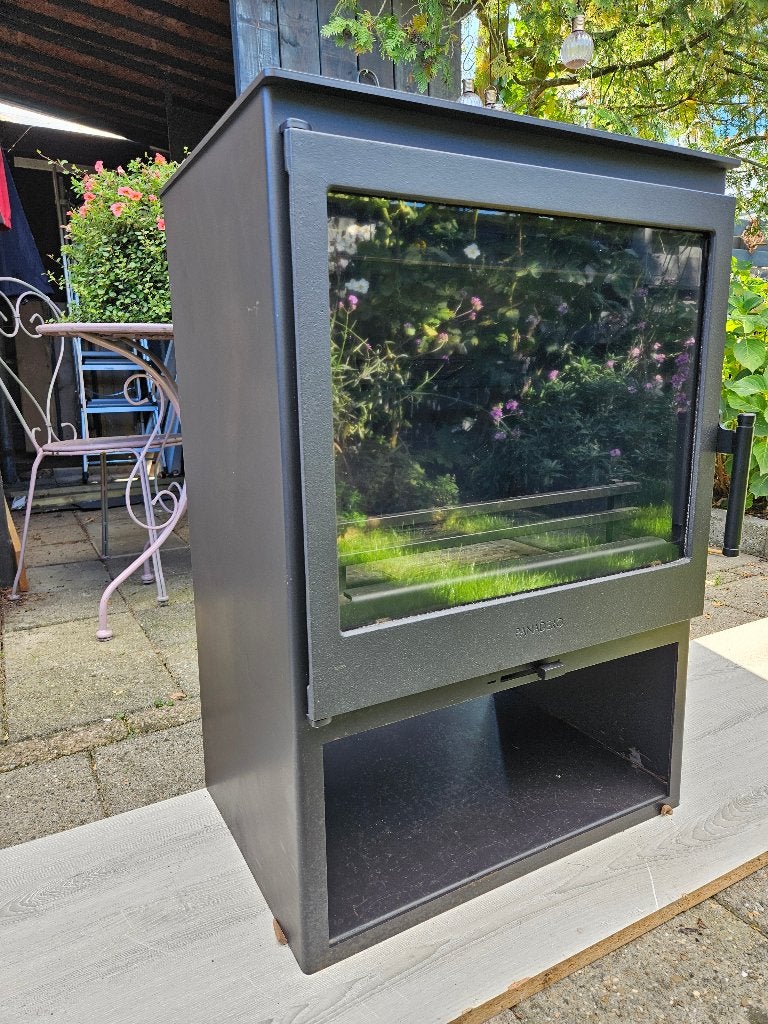 Houtkachel, Huis en Inrichting, Ophalen, Houtkachel, Zo goed als nieuw, Vrijstaand