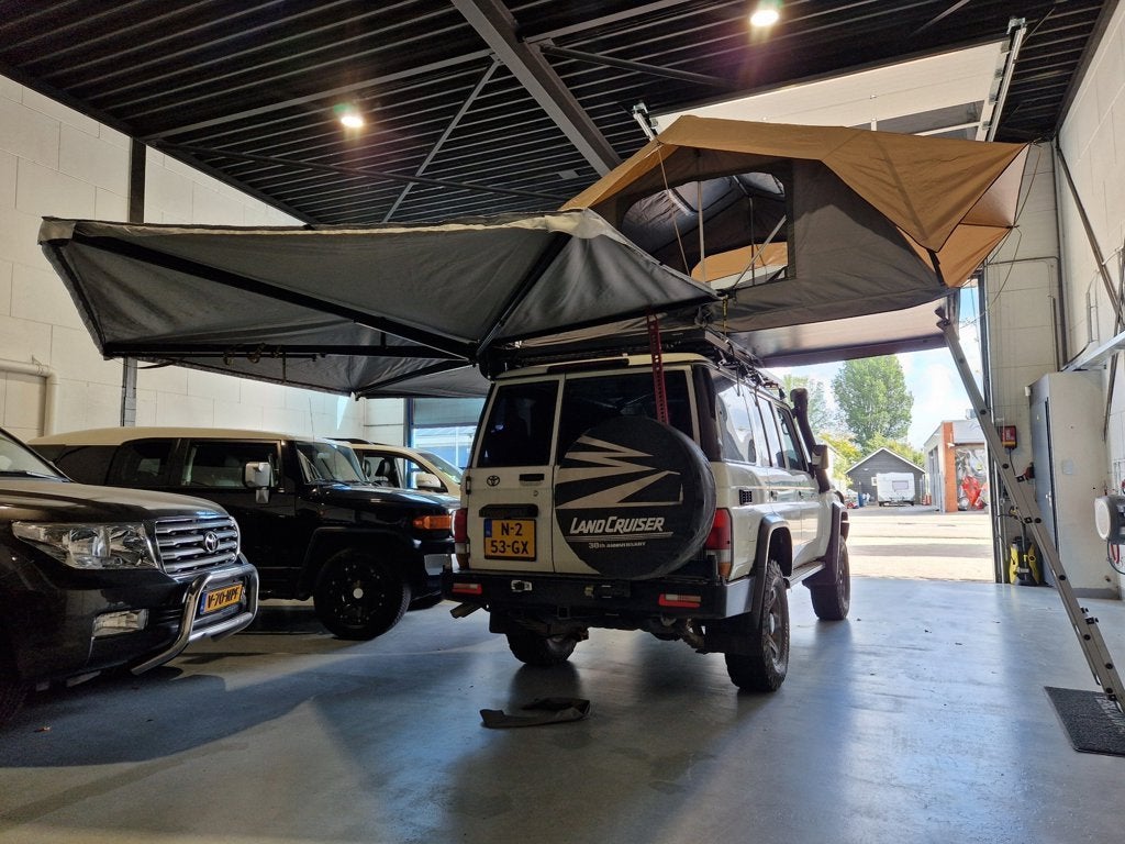 Toyota LANDCRUISER HZJ 76 Turbo Airco Overlander 5-pers., Auto's, Euro 5, Stof, Gebruikt, Overige carrosserieën