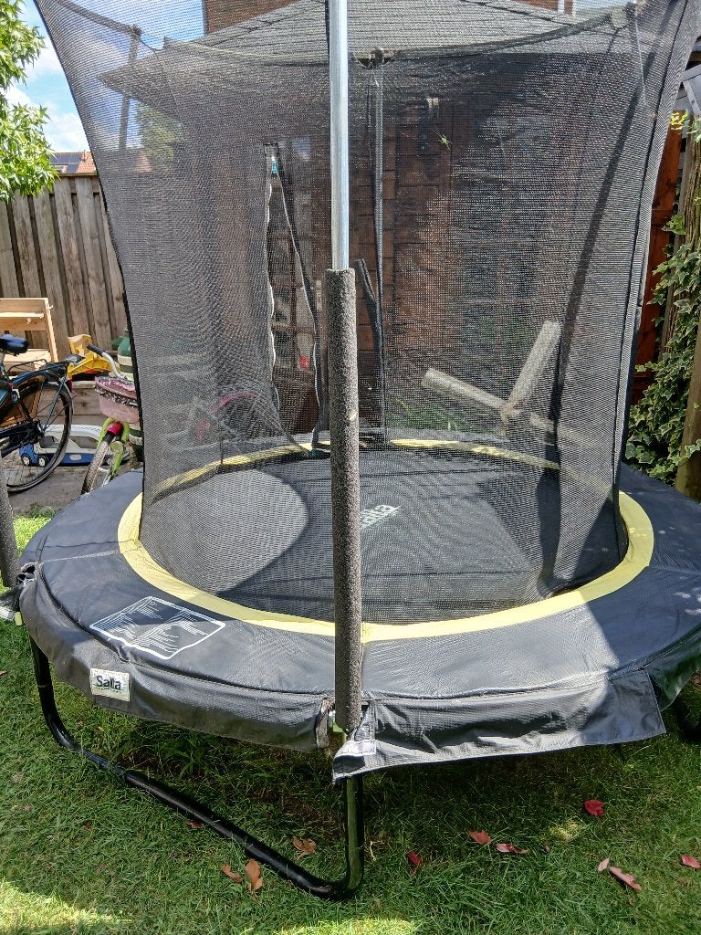 Trampoline, Ophalen, Gebruikt