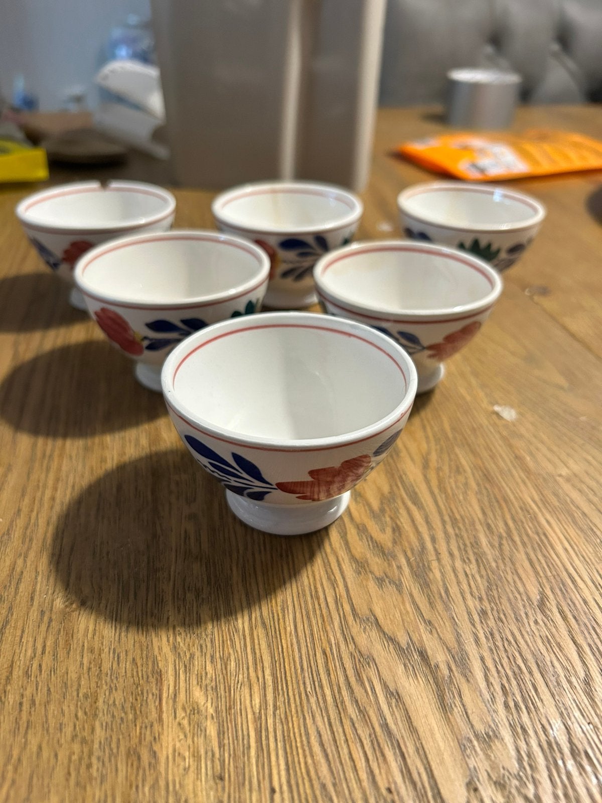 🌸 6xBoerenbont Mini Kommetjes( Kleinste Model 7cm) 🌸, Ophalen of Verzenden