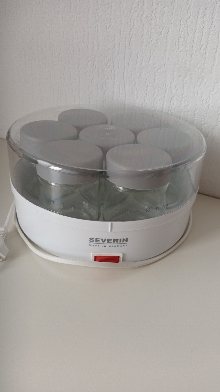 Severin yoghurtmaker JG 3516 / yoghurt maker, Overige typen, Kunststof, Ophalen of Verzenden, Zo goed als nieuw