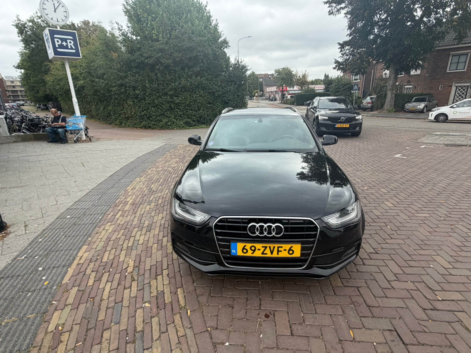 Audi A4 1.8TFSI Avant 2013 S-line Led/Bi-xenon facelift, Auto's, Voorwielaandrijving, 4 cilinders, Zwart, Origineel Nederlands