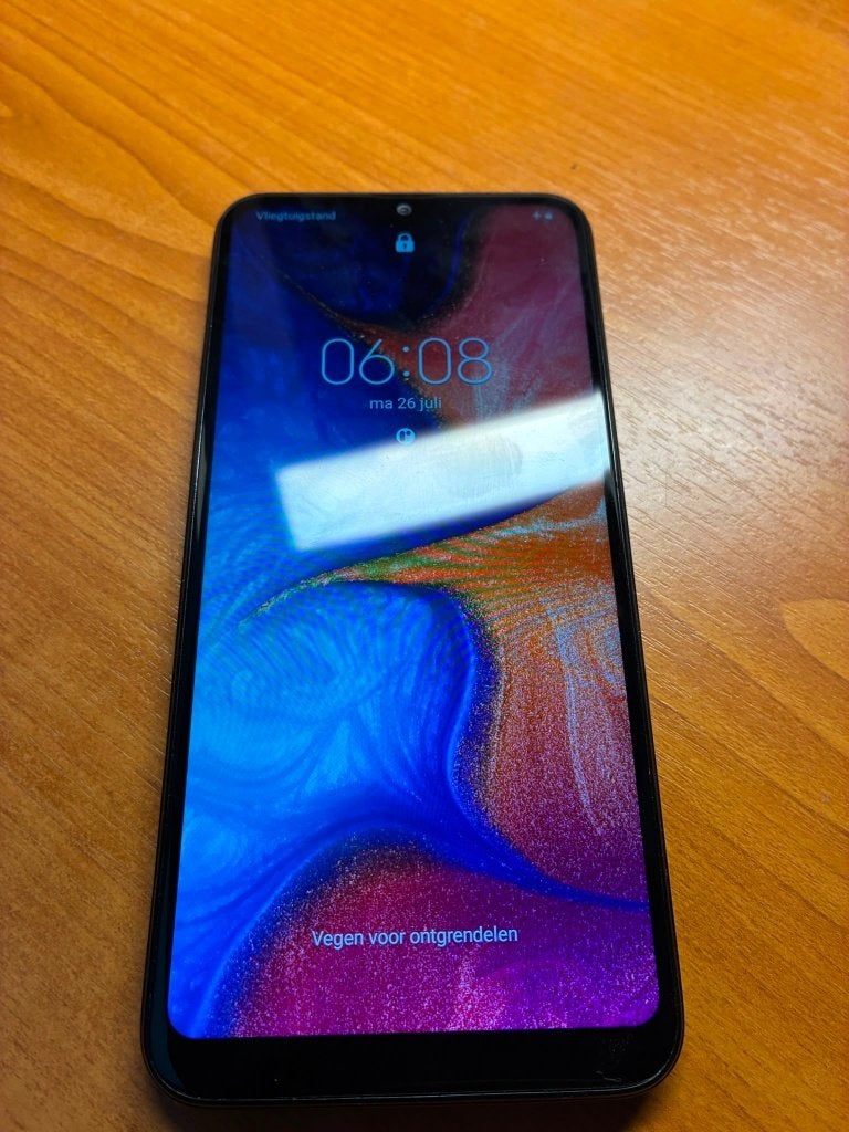 Samsung A20e, Gebruikt, Zwart, 32 GB, 3 tot 6 megapixel
