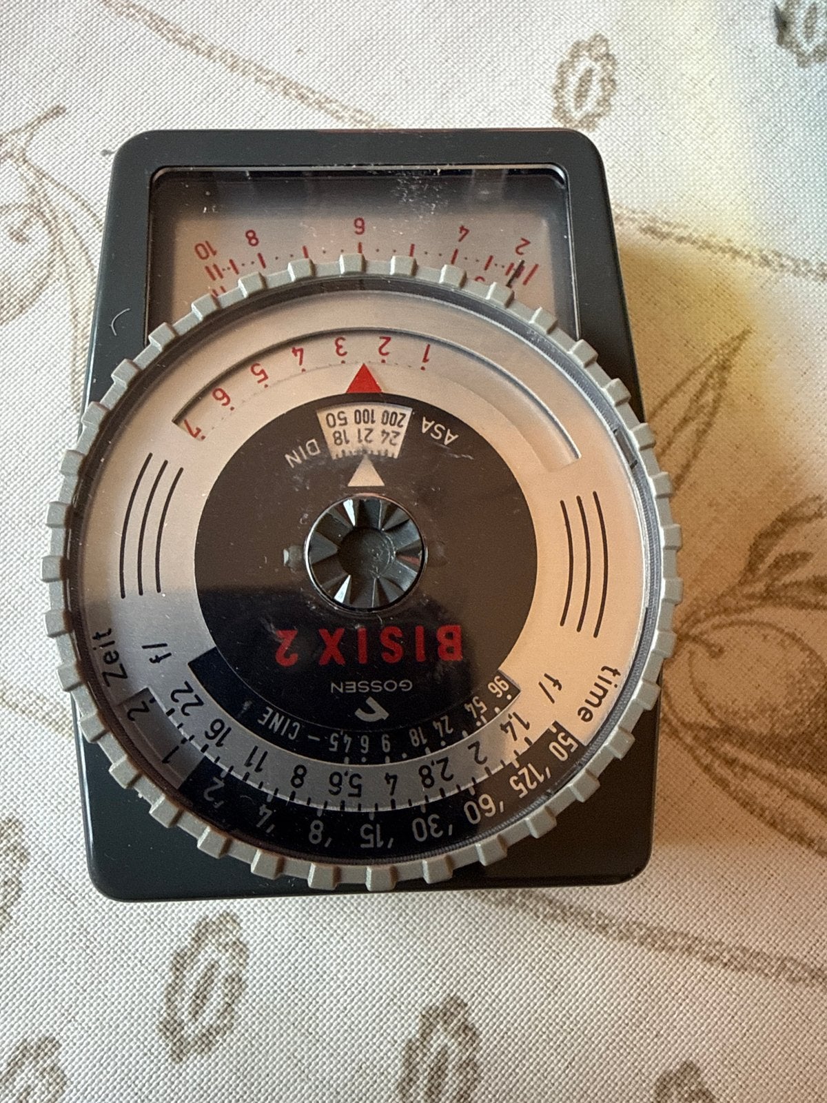 Gossen Bisisix 2 Lichtmeter met hoesje, Overige merken, Lichtmeter, Ophalen of Verzenden, Gebruikt