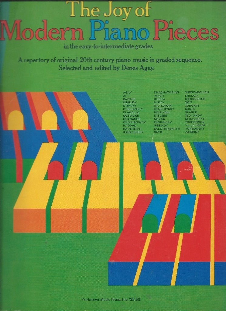 The Joy of Modern Piano Music, Muziek en Instrumenten, Bladmuziek, Gebruikt, Thema, Populair, Keyboard