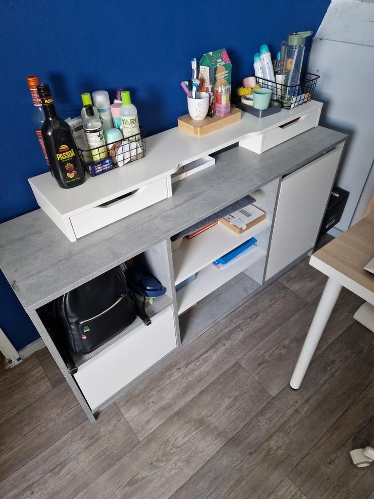 Complete tienerkamer: bed, bureau, kledingkast, dressoir, Kinderen en Baby's, Kinderkamer | Complete kinderkamers, Ophalen of Verzenden