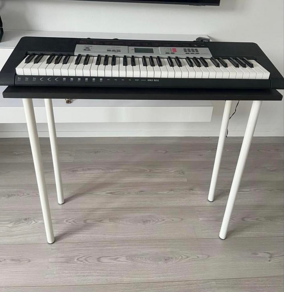 Keyboard Casio CTK-1500 met bureau, Casio, 61 toetsen, Nieuw, Ophalen of Verzenden