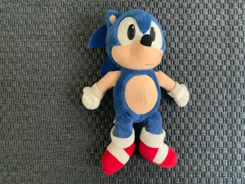 1993 Sonic the Hedgehog Vintage Pluche Knuffel / pop, Ophalen of Verzenden, Zo goed als nieuw, Overige typen