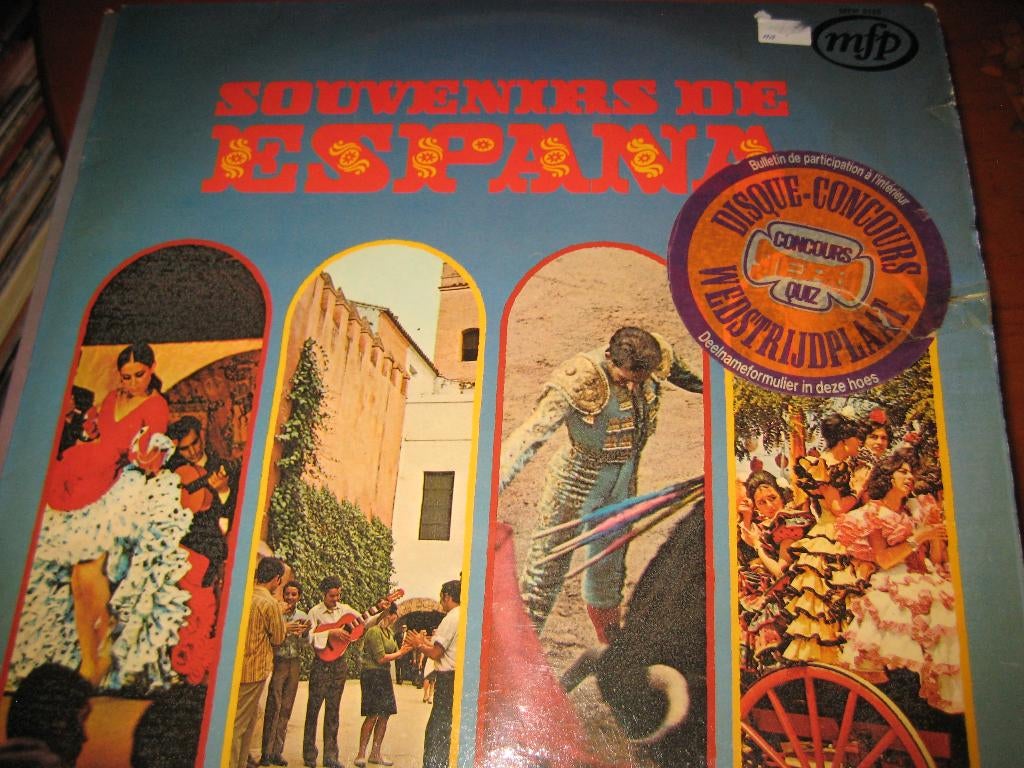 LP, Souvenirs de Espagna (NO41), Cd's en Dvd's, Vinyl | Pop, Ophalen of Verzenden, Zo goed als nieuw, 12 inch
