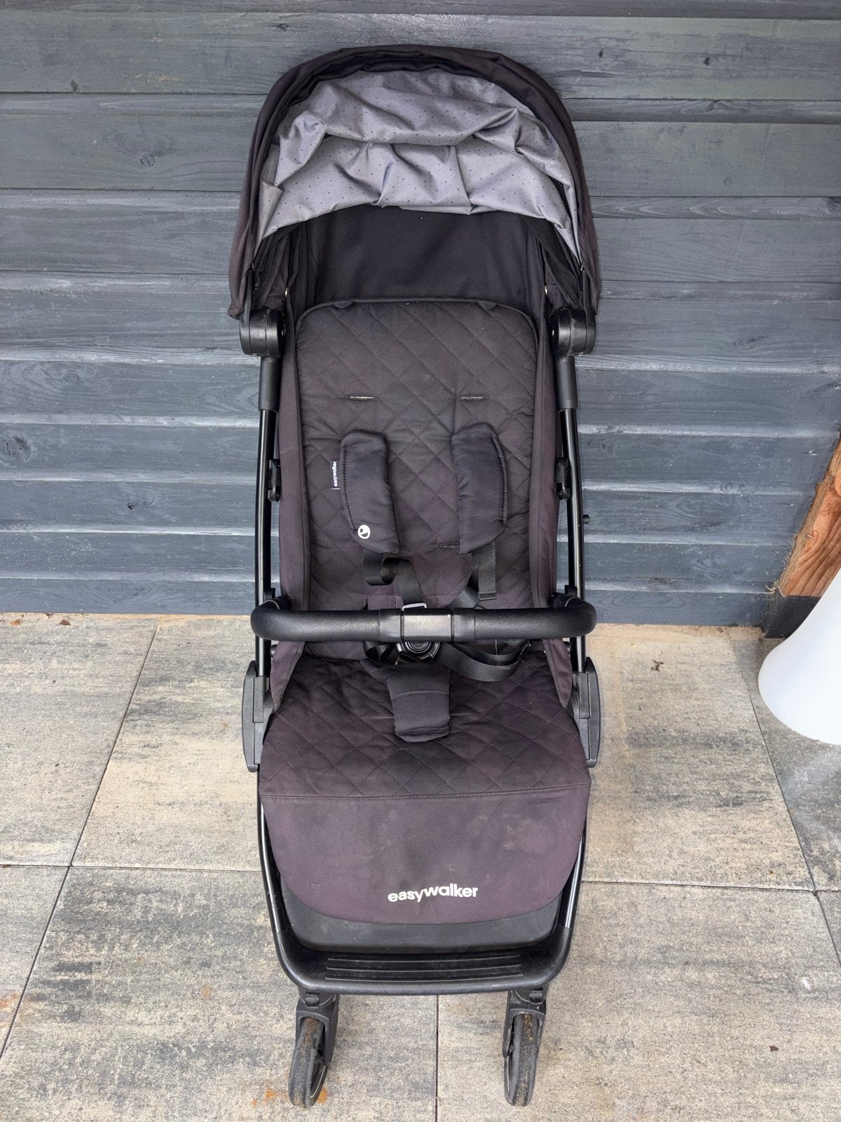 EasyWalker buggy met stuurtje, Ophalen, Gebruikt, Overige merken, Verstelbare rugleuning