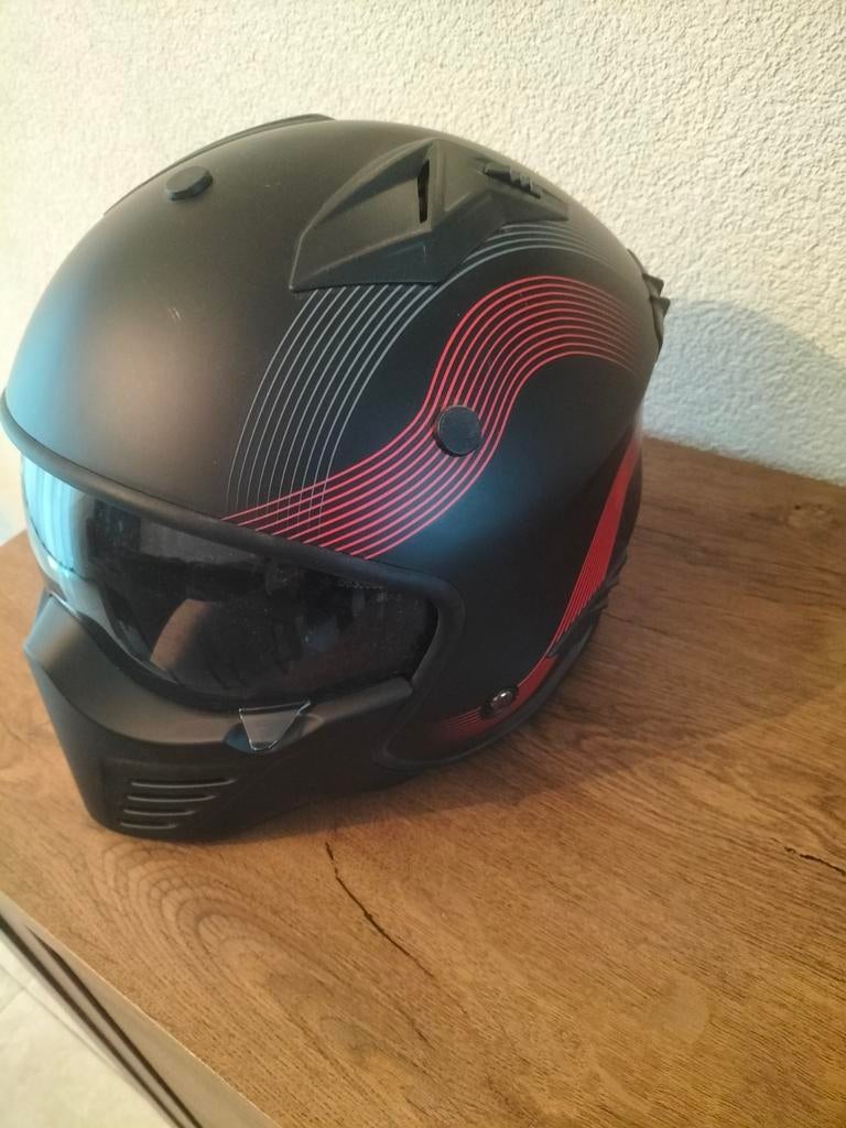 Helm NIEUW!, Fietsen en Brommers, Brommerhelmen, Ophalen