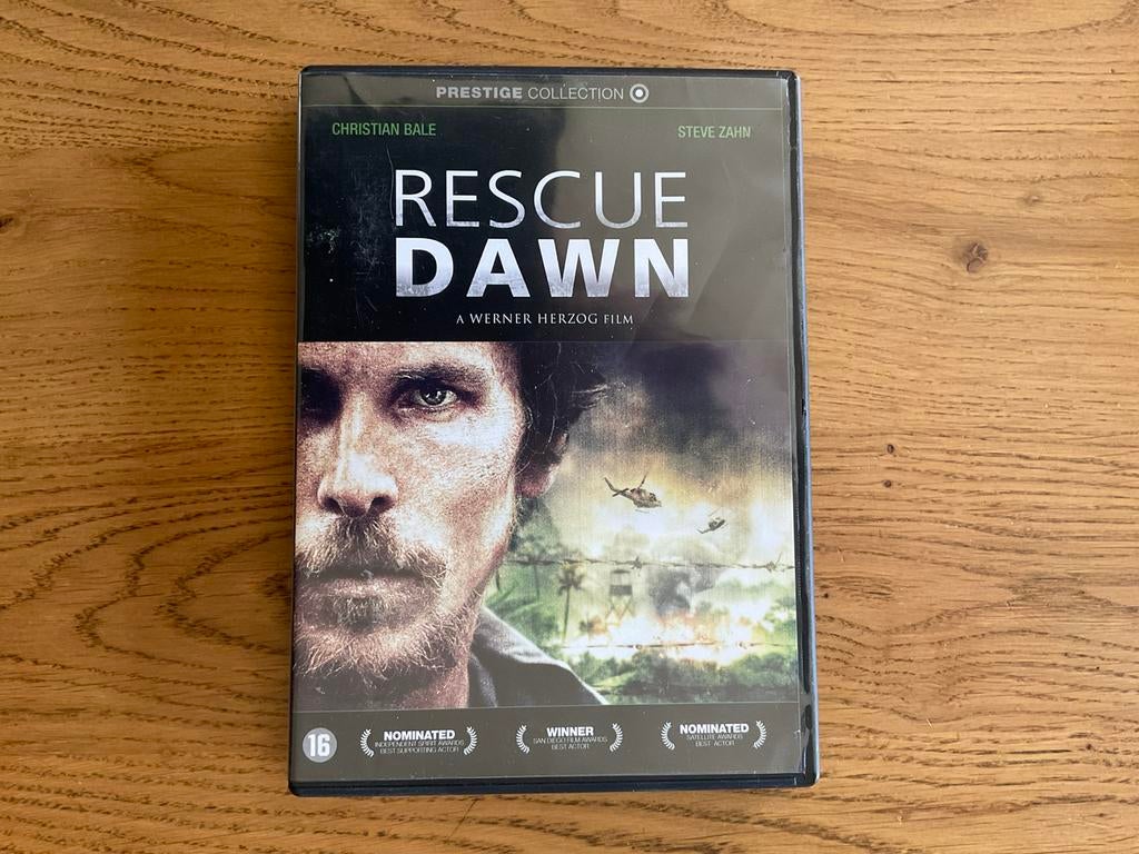 9). Rescue Dawn, Werner Herzog film, met Christian Bale., Vanaf 16 jaar, Ophalen of Verzenden, Zo goed als nieuw, Oorlog