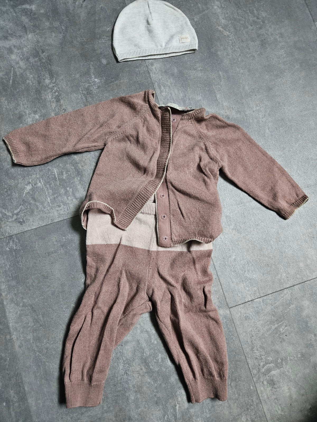 babysetje heel zacht wol cashmere, Stella McCartney maat 56, Ophalen of Verzenden, Nieuw, Meisje