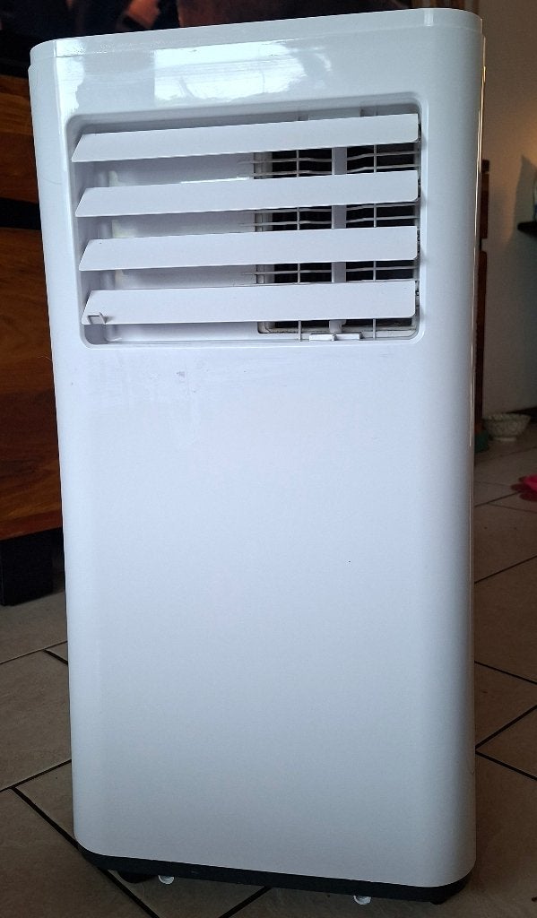 Mobiele airco incl. flexibele slang, Ophalen, Gebruikt, Minder dan 60 m³, Timer