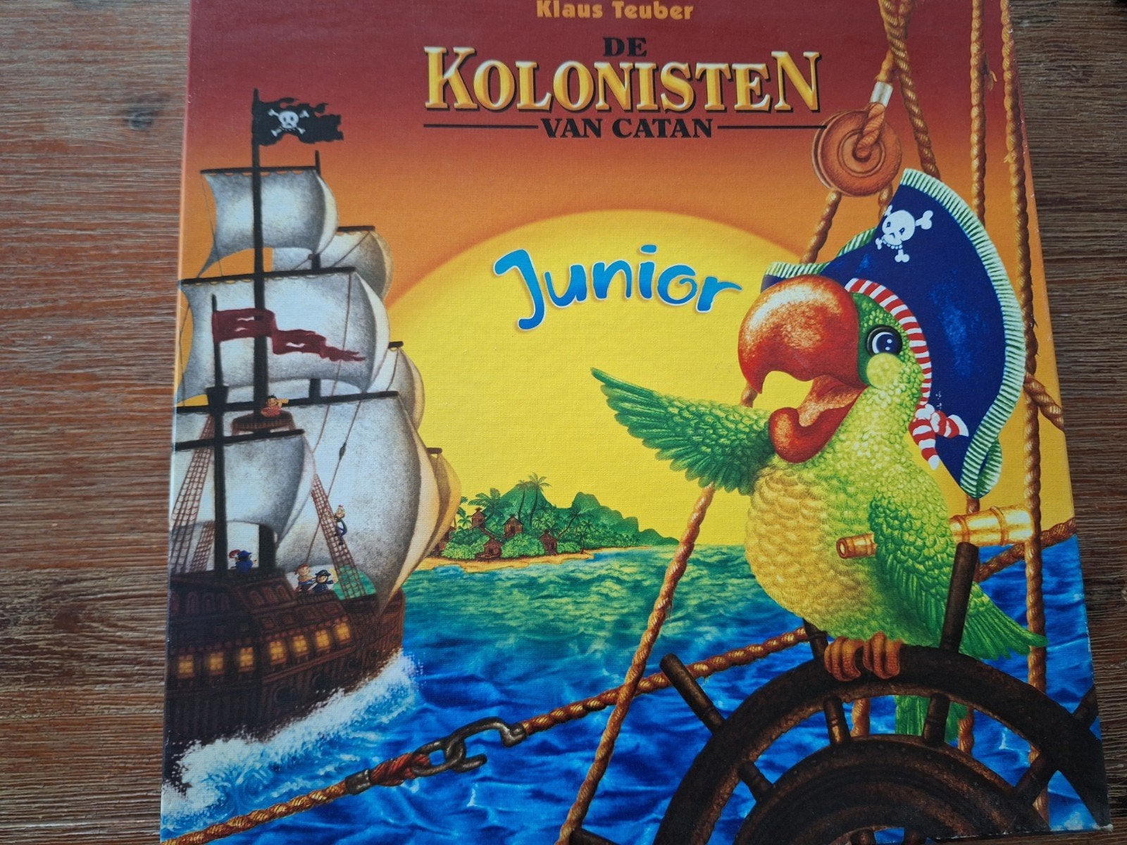 Kolonisten van Catan Junior - Compleet en in goede staat, Drie of vier spelers, Ophalen of Verzenden, Gebruikt, 999 Games