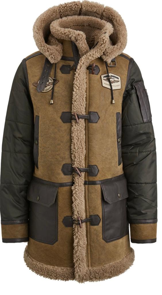 PME Legend long Tornador XXL, Kleding | Heren, Jassen | Winter, Ophalen of Verzenden, Zo goed als nieuw, Bruin