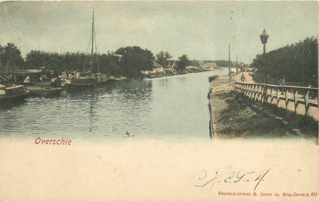 388-270-035 Rotterdam Overschie, Verzenden, Voor 1920, Zuid-Holland