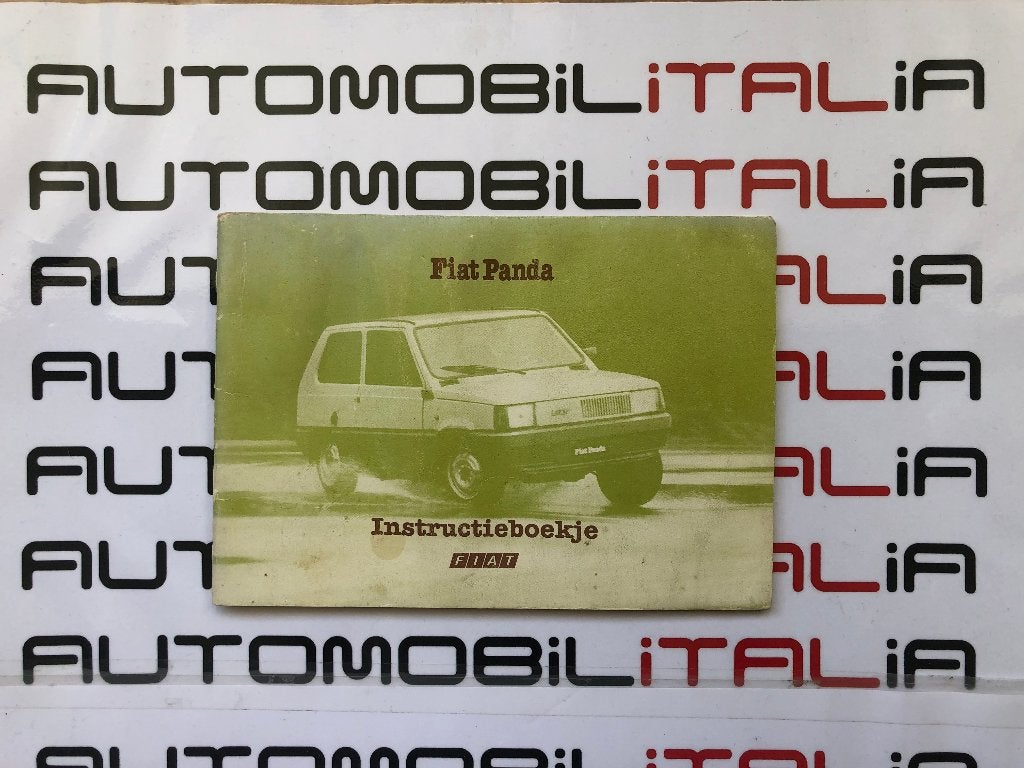 Fiat Panda 45 1980 instructieboek, Auto diversen, Handleidingen en Instructieboekjes, Ophalen of Verzenden