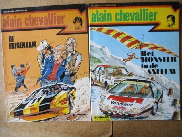 adv8336 alain chevallier, Boeken, Eén stripboek, Ophalen, Gelezen