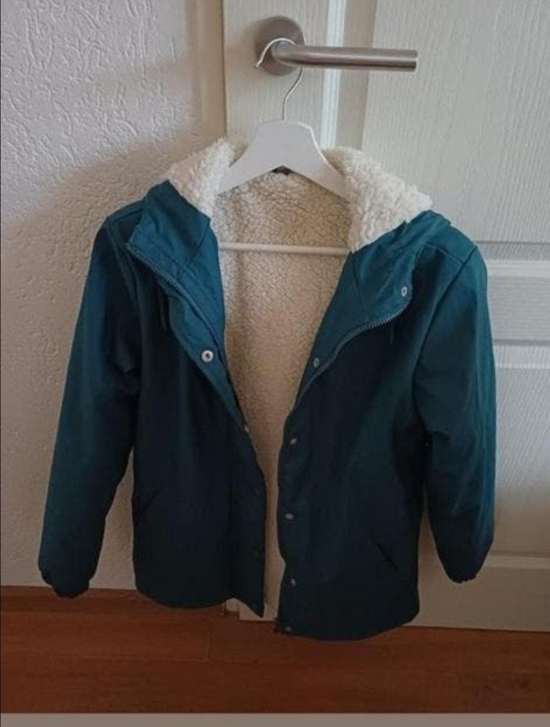 regen jas met voering maat s, Ophalen of Verzenden, Zo goed als nieuw
