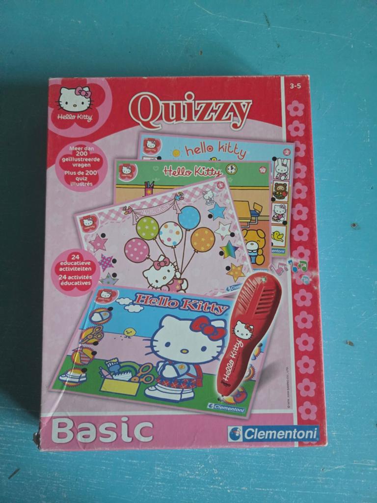 hello kitty quzzy, Ophalen of Verzenden, Gebruikt, Taal en Lezen