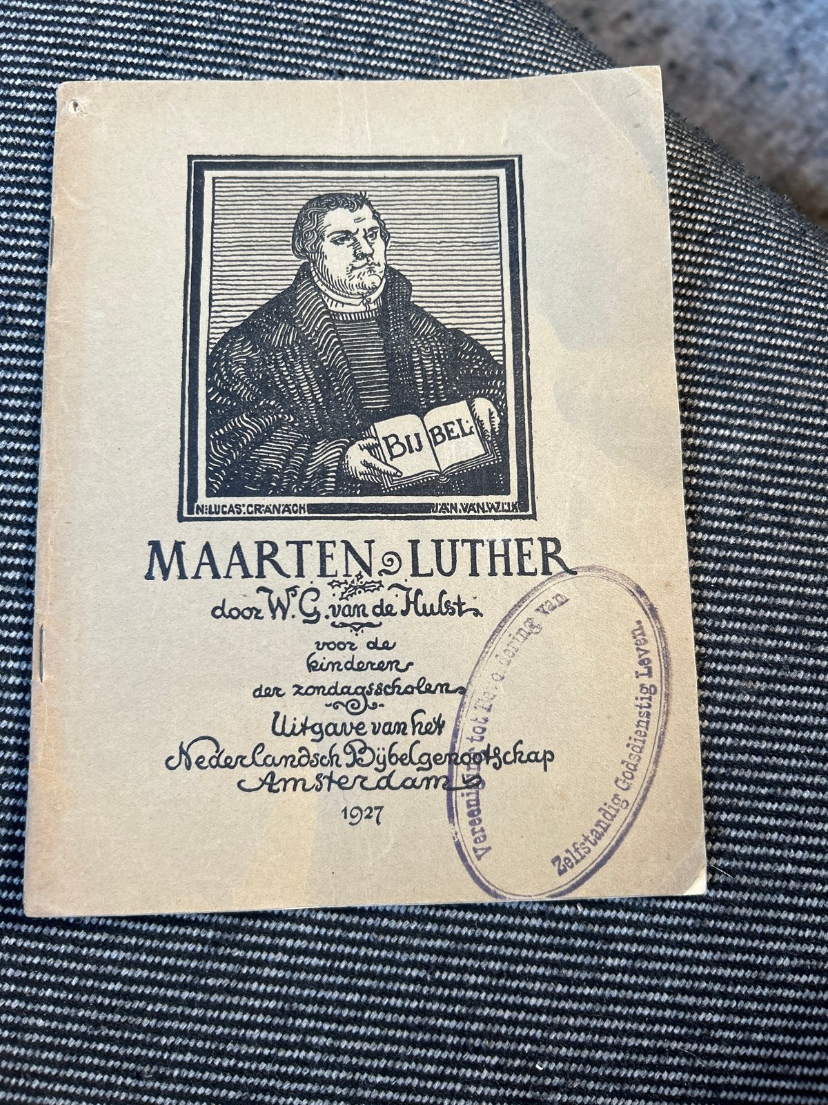 Maarten Luther - W.G. van de Hulst (1927), Ophalen of Verzenden, Gelezen, Christendom | Protestants