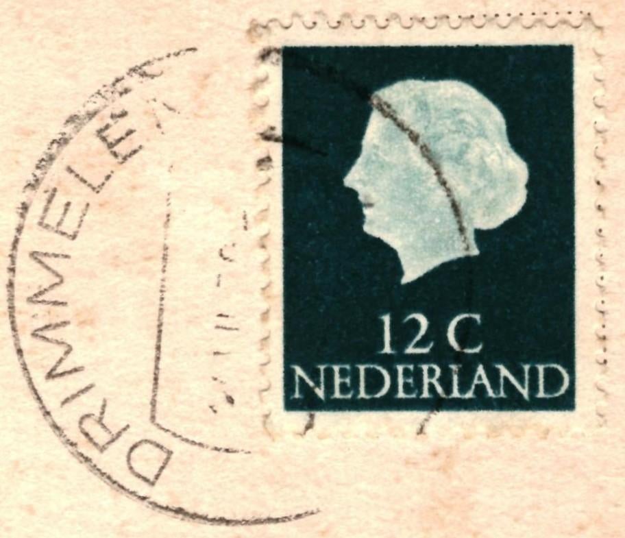 802308 Drimmelen N Br jr 60 De Zilvermeeuw Gelopen, Ophalen of Verzenden, 1960 tot 1980, Gelopen, Noord-Brabant