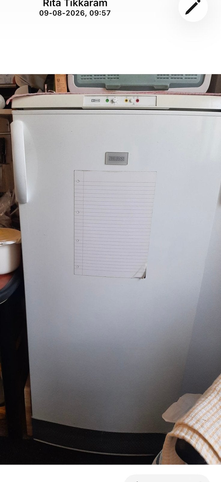 Zanussi viezer, Ophalen, Gebruikt, Minder dan 60 cm