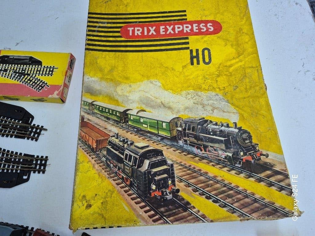 Trix Express HO 513 Starterset jaren '50-'60 Near mintstaat, Hobby en Vrije tijd, Modeltreinen | H0, Gebruikt, Gelijkstroom, Trix