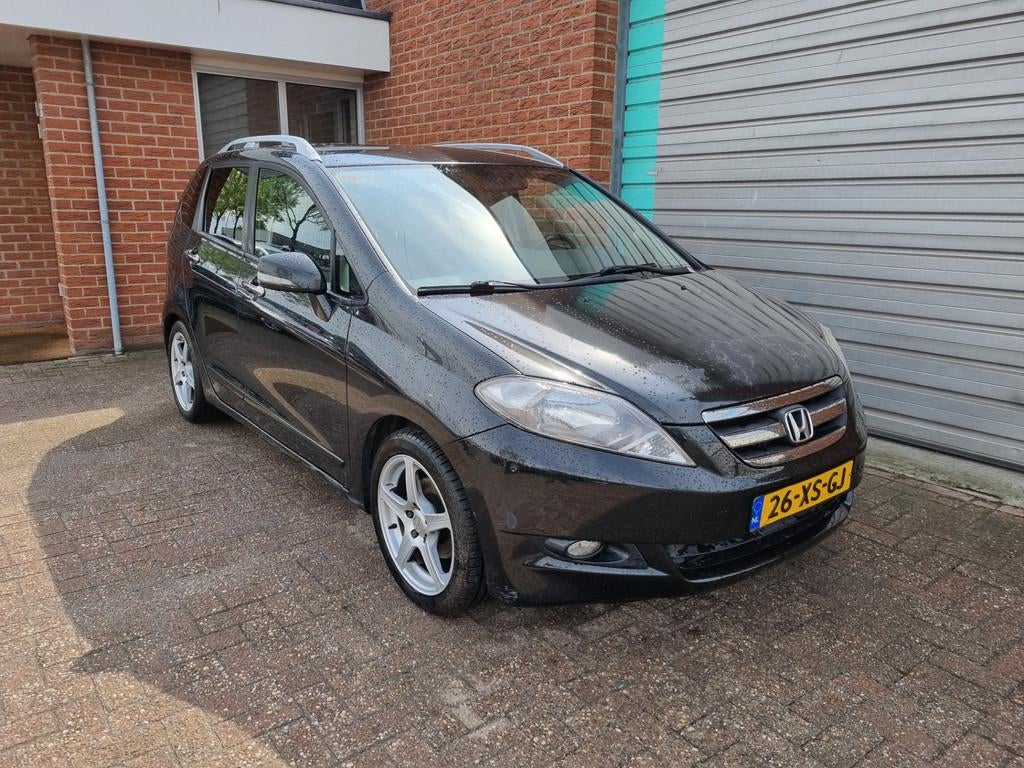 Honda FR-V 1.8i Lifestyle 6-pers. Clima! Bj:2007 NAP!, Auto's, Honda, Gebruikt, 4 cilinders, Zwart, Origineel Nederlands