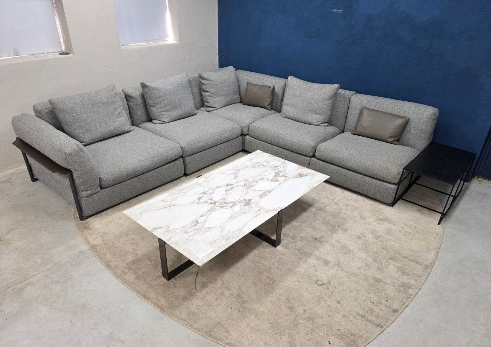 Flexform Zeno modulaire bank Antonio Citterio + salontafel!, Verzenden, Zo goed als nieuw