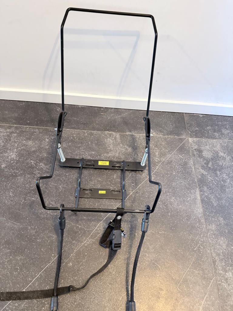 Steco Baby-Mee fietsstoeltje frame, Fietsen en Brommers, Fietsaccessoires | Fietsstoeltjes, Ophalen, Gebruikt, 0 t/m 13 kg, Achterzitje