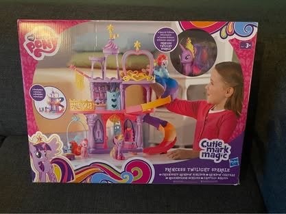 My Little Pony Kasteel met Princess Twilight Sparkle, Ophalen of Verzenden, Zo goed als nieuw, Meisje