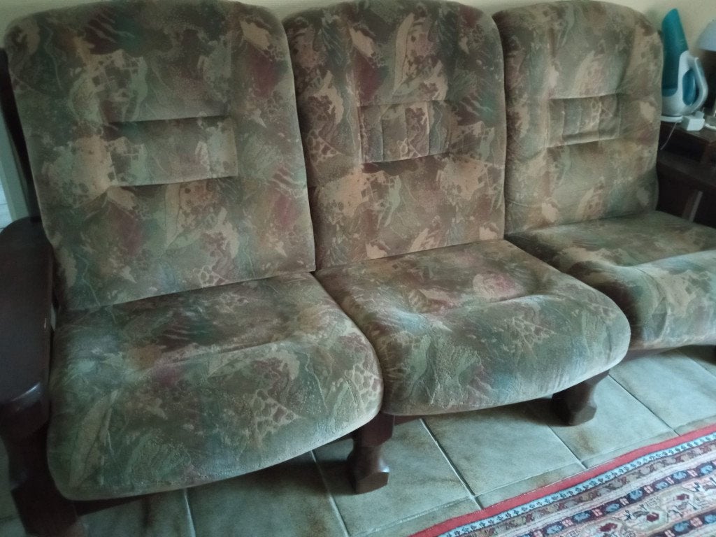 BANK / COUCH, Ophalen, Gebruikt, Driepersoons, 75 tot 100 cm