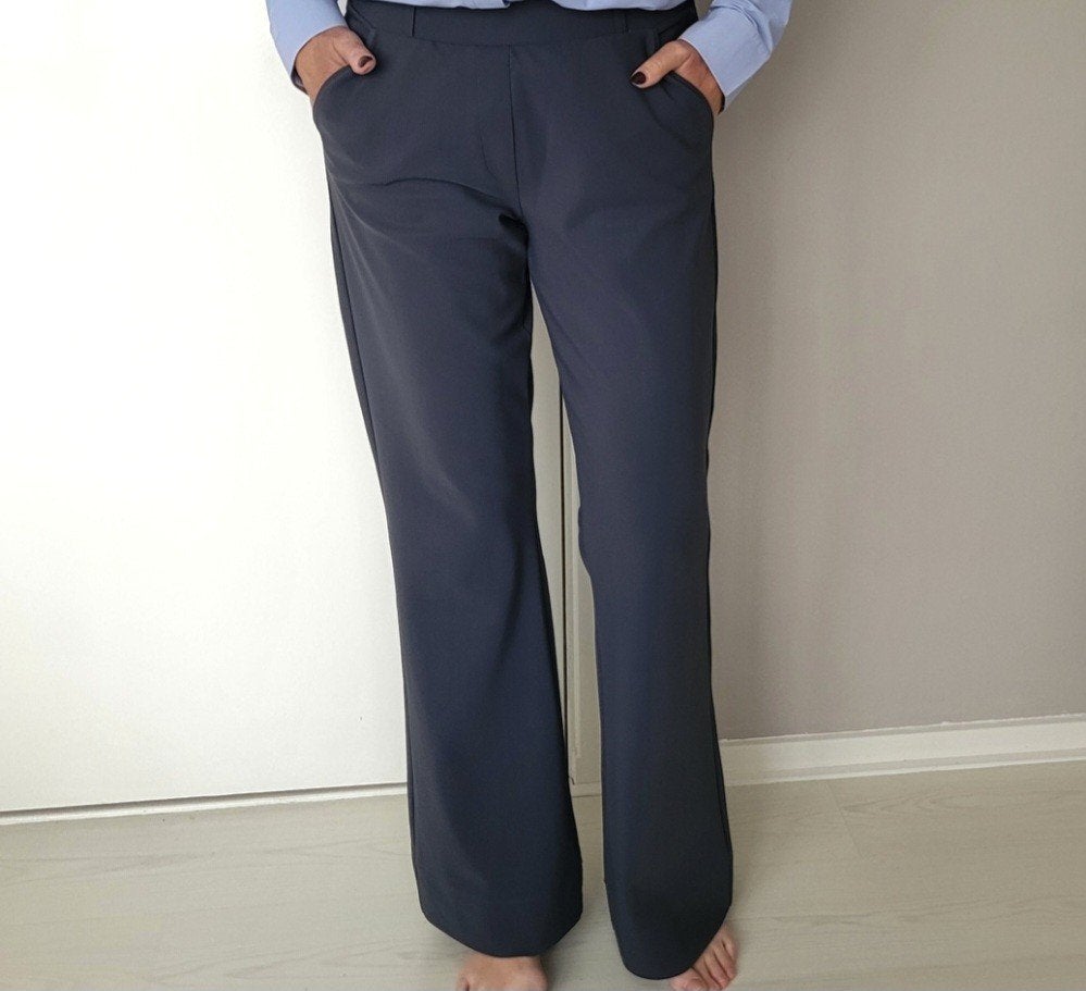 Studio Anneloes Flair Bonded broek L Antracietgrijs Travel, Studio Anneloes, Verzenden, Maat 42/44 (L), Zo goed als nieuw