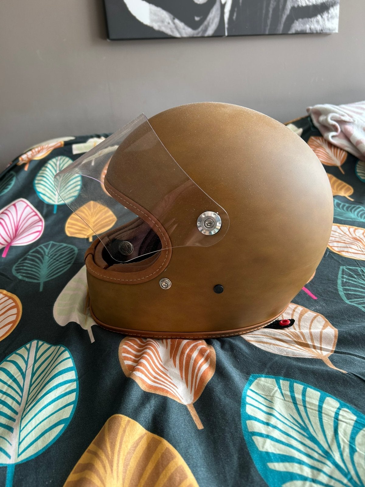 Premier vintage bos helm M, Ophalen of Verzenden, Tweedehands, Overige merken
